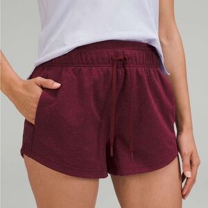 Lululemon Inner Glow High-Rise Short 3" | Color: Heathered Savannah | Size: 2